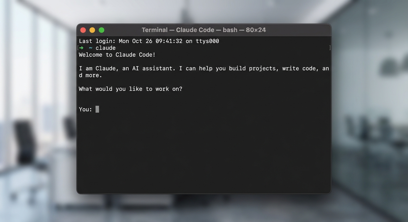 Claude Code welcome screen