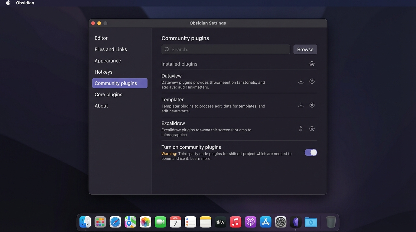Community plugins option