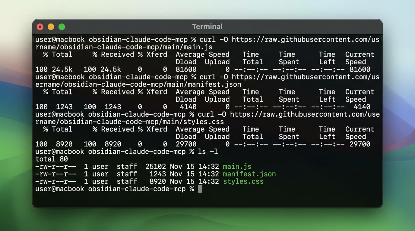 Mac download success